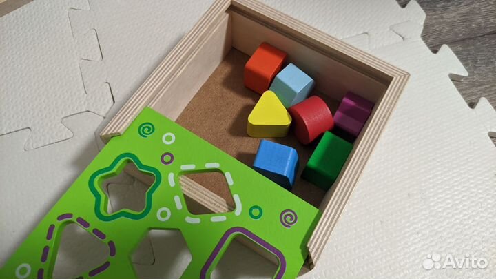 Деревянные развивающие игрушки