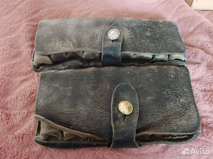 Подсумки кожаные для патронов 20 калибра