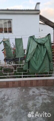 Плащ и сапоги рыбака, охотника, пастуха