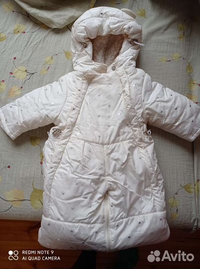 Зимний комбинезон для девочки