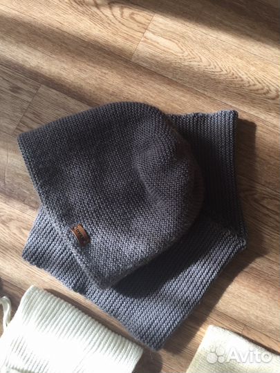 Шапки с шарфом