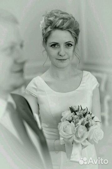 Свадебная прическа и макияж