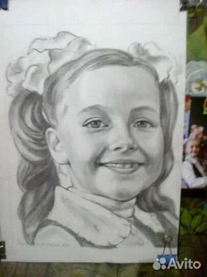 Портрет, шарж на заказ по фото и все виды работ