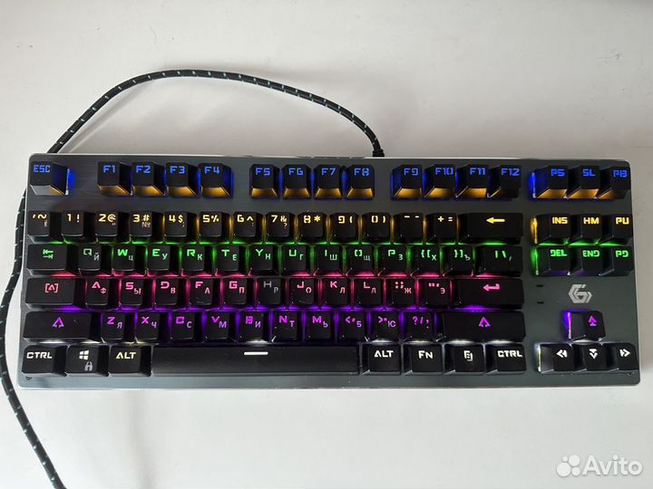 Проводная игровая клавиатура Gembird KB-G540L