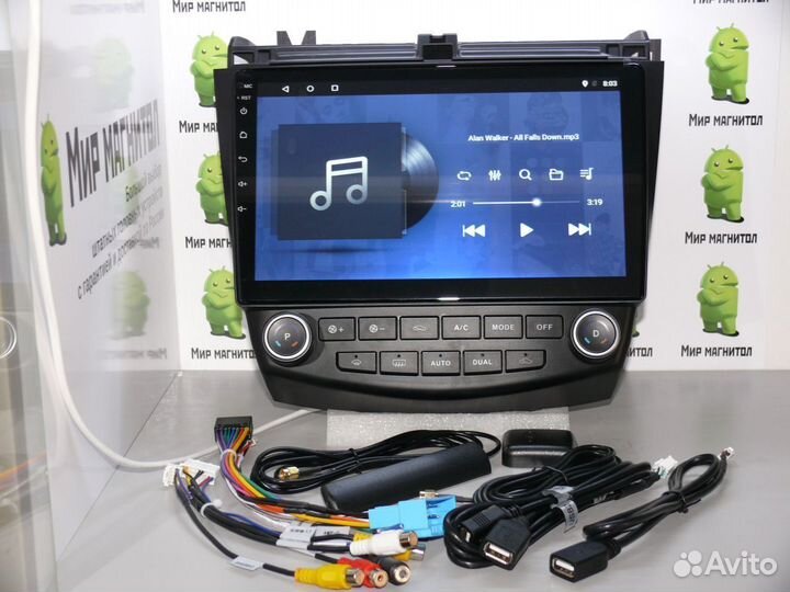Honda accord 7 магнитола Android