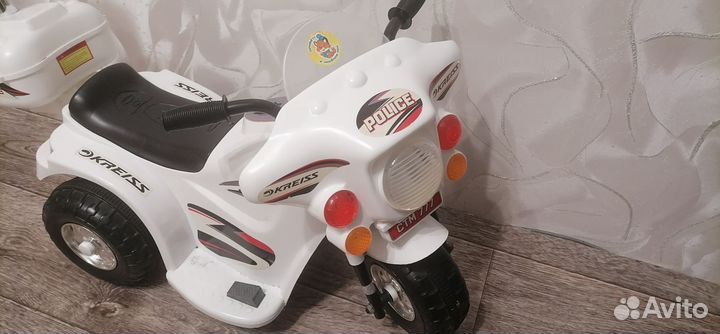 Детский мотоцикл на аккумуляторе бу