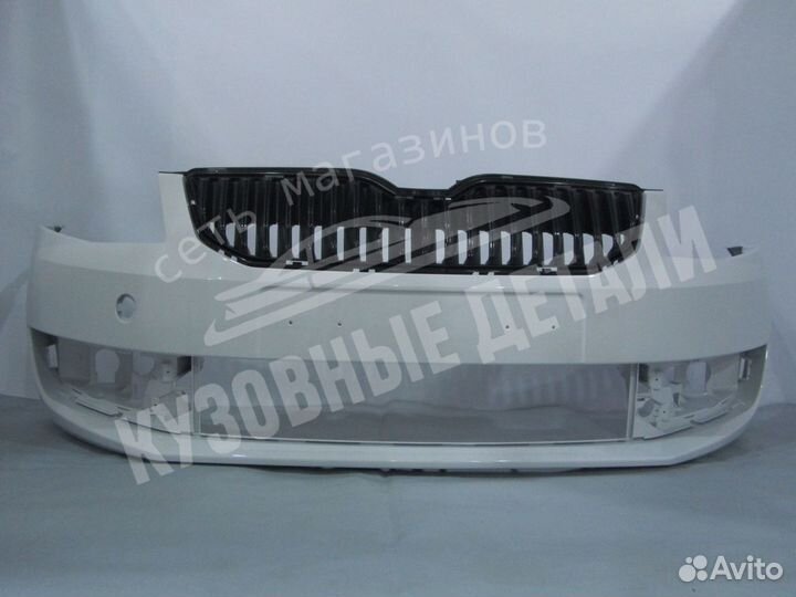 Бампер передний Skoda Octavia A7 в цвет