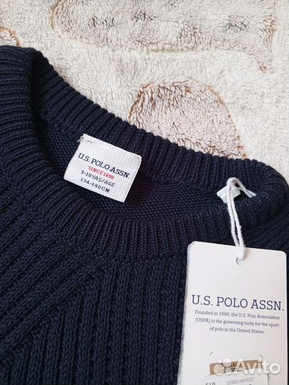 Пуловер джемпер детский US Polo assn 134-140