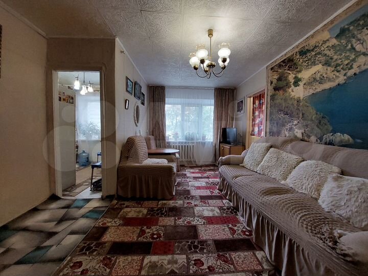 3-к. квартира, 55,2 м², 1/2 эт.