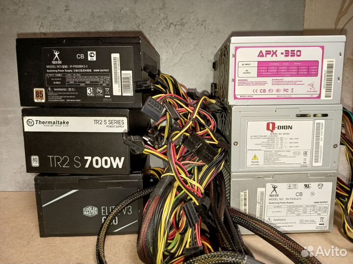 Блоки питания 350-800w