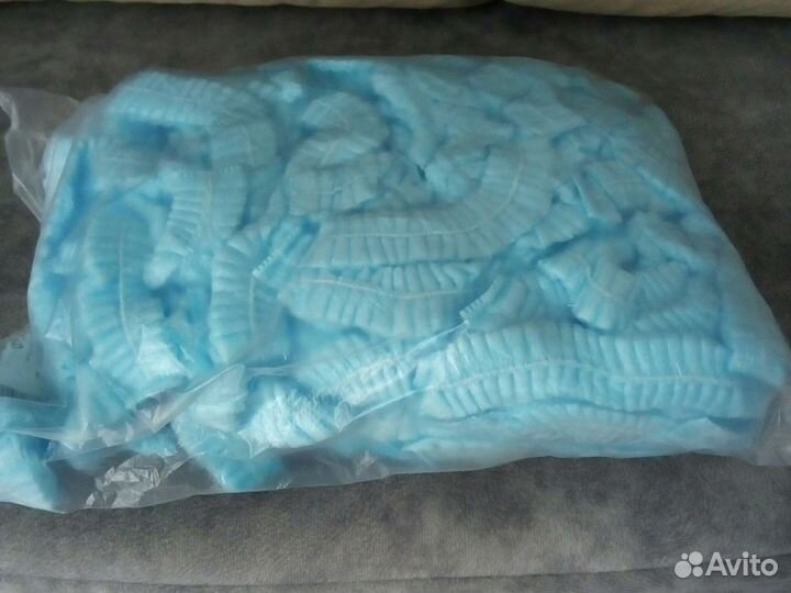 Шапочки медицинские одноразовые