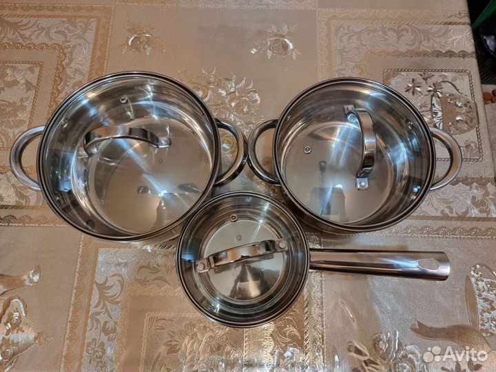 Набор посуды кастрюли