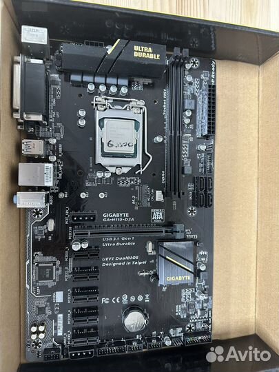 Материнская плата с процессором 1151