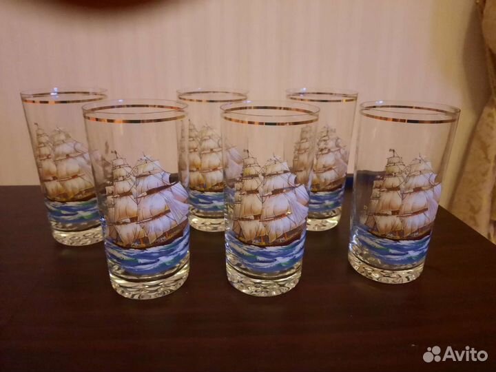 Стаканы Богемия.Чехословакия