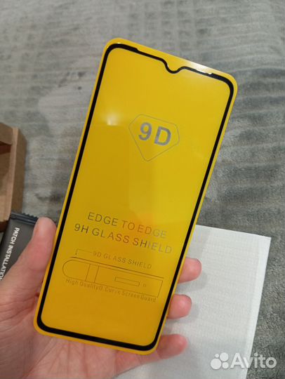 Защитное стекло на redmi 10с