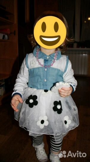 Платье рост 80см