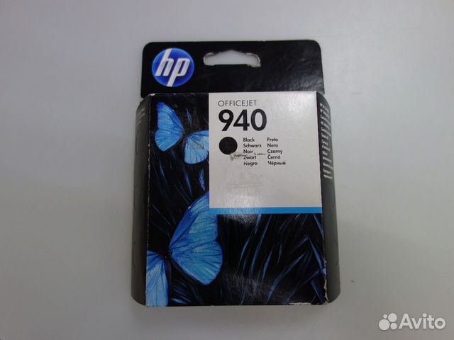 Картридж струйный HP 940 (C4902AE) черный