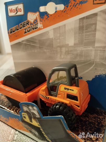 Игрушка каток, строительная техника