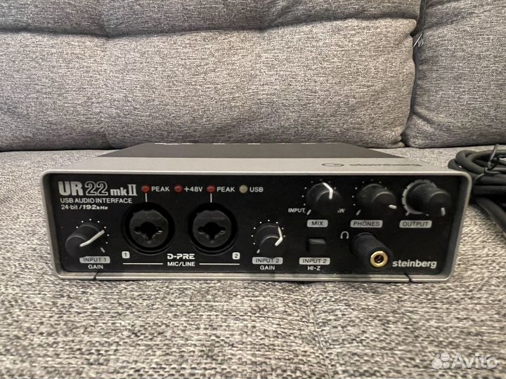 Комплект для звукозаписи Stainberg UR22 mkii