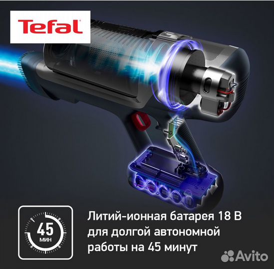 Вертикальный пылесос tefal X-Pert 6.60 TY6878WO