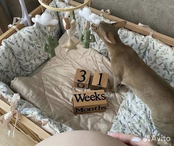 Кубики для фотосессии деревянные