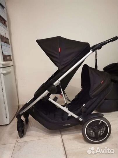 Коляска phil and Ted's Voyager для погодок/двойни
