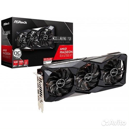 Видеокарта Asrock Radeon RX 6700 XT Challenger Pro