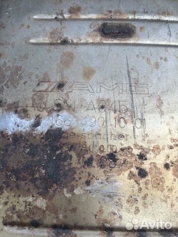 Выхлоп 6.3 Мерседес w166 ML