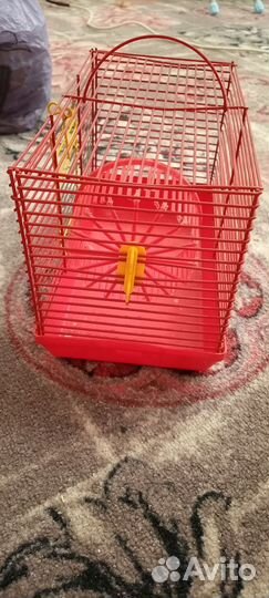 Клетка переноска для хомяков, мелких грызунов