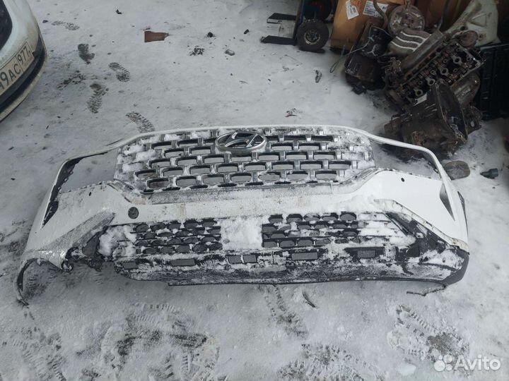 Бампер Hyundai Santa Fe 2020