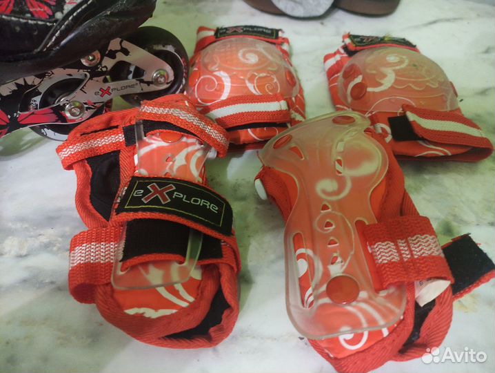 Ролики детские 27-30р. Б/у