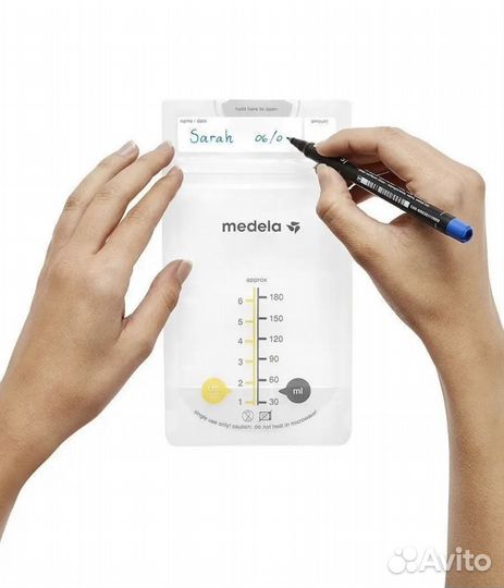 Пакеты для хранения грудного молока medela, 50 шт