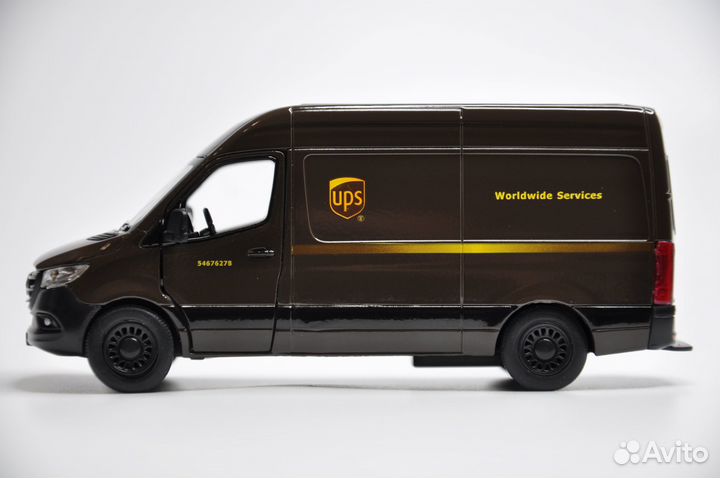 Модель авто Mercedes-Benz Sprinter UPS металл