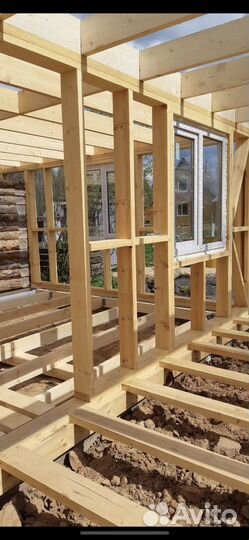 Дома, беседки, бани. Частники