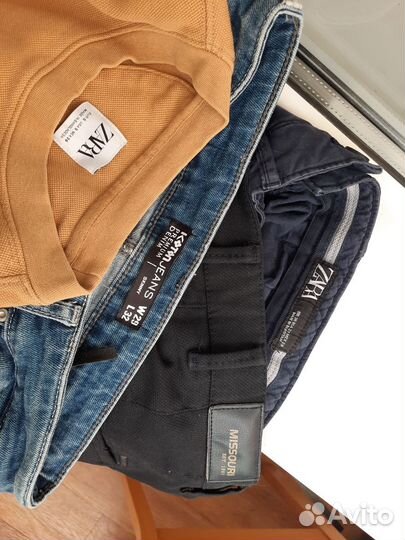 Фирменная мужская одежда пакетом р. S Zara и др