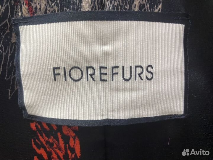 Шуба норковая фиолетово-черная 40 42 44