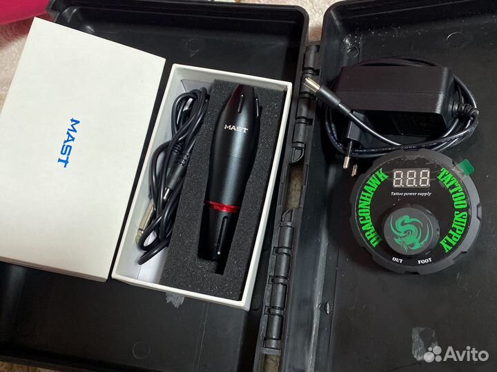 Тату машинка DragonHawk mast pen wq102