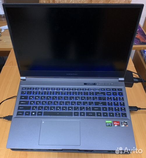 Ноутбук Maibenben x558 ryzen 7 5800 rtx 3060