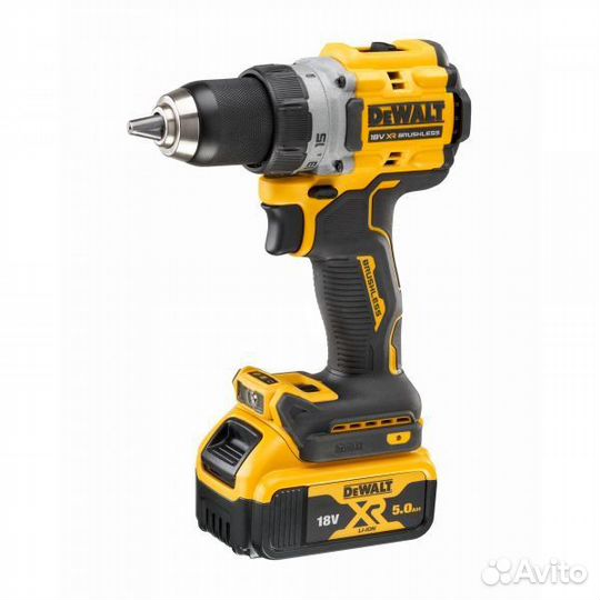 Аккум. дрель-шуруповерт dewalt dcd800p2t, 18 В