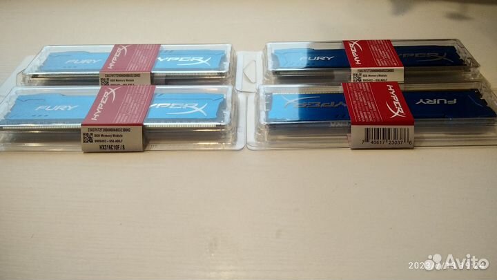 Ddr3 32Gb 1600Mhz (4*8) Kingston Fury