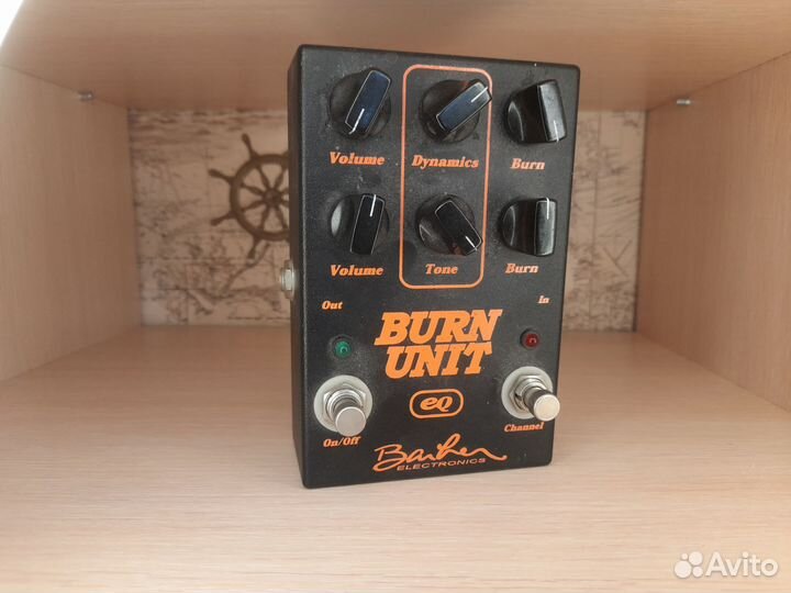 Гитарная педаль Barber Burn овердрайв/дисторшн