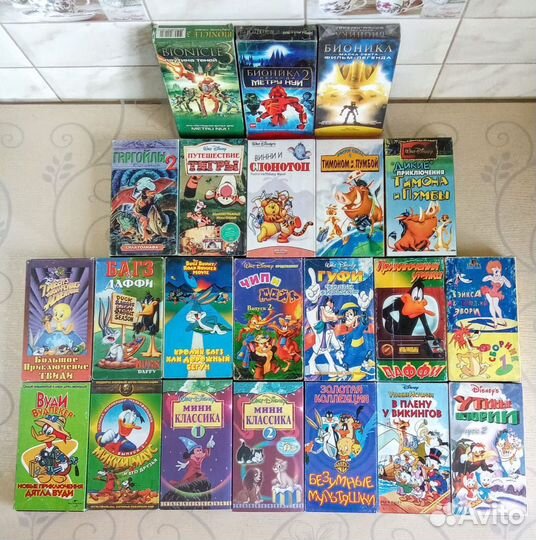 Мультики от еа и др. / видеокассеты / VHS