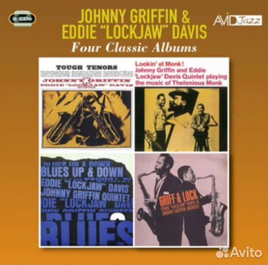 Eddie 'Lockjaw' Davis & Johnny Griffin - Four Classic Albums (2018) (2 CD)