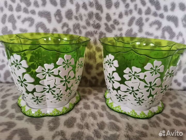 Кашпо пластик 1,5 л