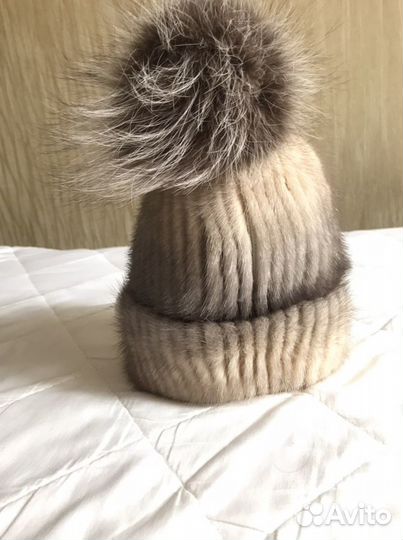 Шапка натуральный мех