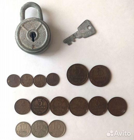 Монеты СССР замок нумизмат