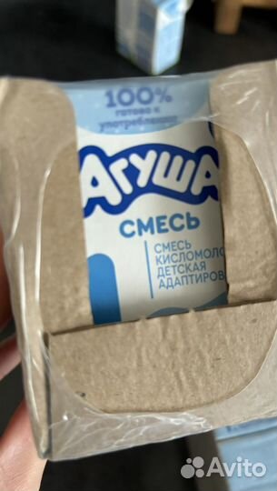 Смесь агуша кисломолочная