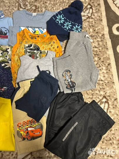 Детские вещи пакетом на мальчика 110
