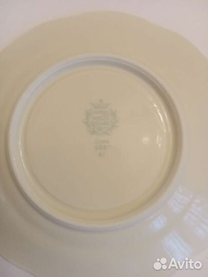 Тарелка, антикварная, Германия. Фарфор