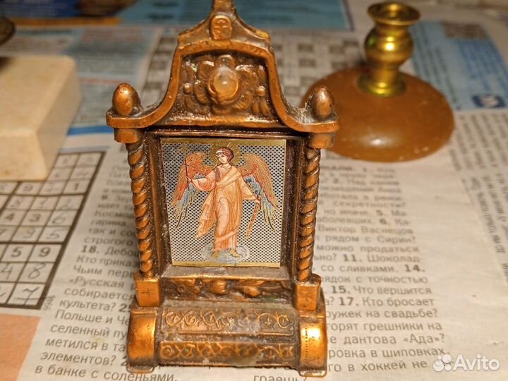 Подсвечник бронза винтаж